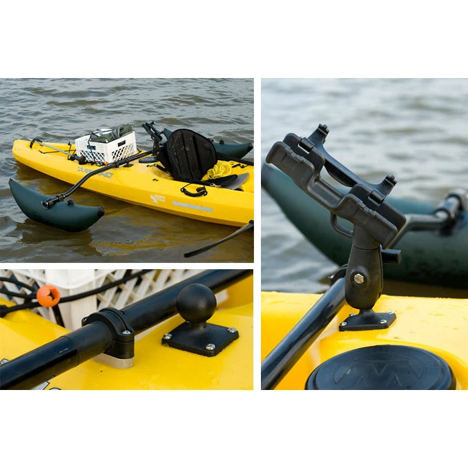 Fly Rod Holder with 2" x 2.5" Base RAM MOUNTS Fly Rod Holder With 2" X 2.5" Base -Western Canoe Kayak 01 29 23 11 43 RAP