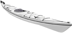 Delta 15.5 GT With Rudder | Kayak -Western Canoe Kayak 15.5GT angle up white 07325.1605388447
