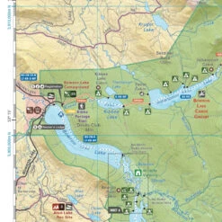 Bowron Lakes Canoe Circuit Park Map -Western Canoe Kayak 2025 B1 Bowron 01 map detail 51962.1757626060