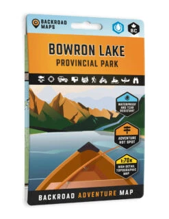 Bowron Lakes Canoe Circuit Park Map
