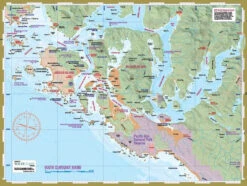 South Clayoquot Sound "Deck Topper" Kayaking/Marine Mapsheet #208