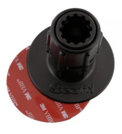 Scotty 3" Stick-On Mount W/Gear-Head