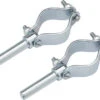 Attwood Zinc Plated-Clamp On Oar Locks