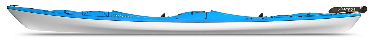 Delta 17.5T with Rudder | Kayak Delta 17.5T With Rudder | Kayak -Western Canoe Kayak Delta 17.5T wRudder blu 64226.1605396883