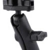 RAM MOUNTS RAM Lowrance Fishfinder Mount Base W/1" Arm -Western Canoe Kayak Hobie Ram Mount 1 Ball Arm Hook 2 09618.1555791953