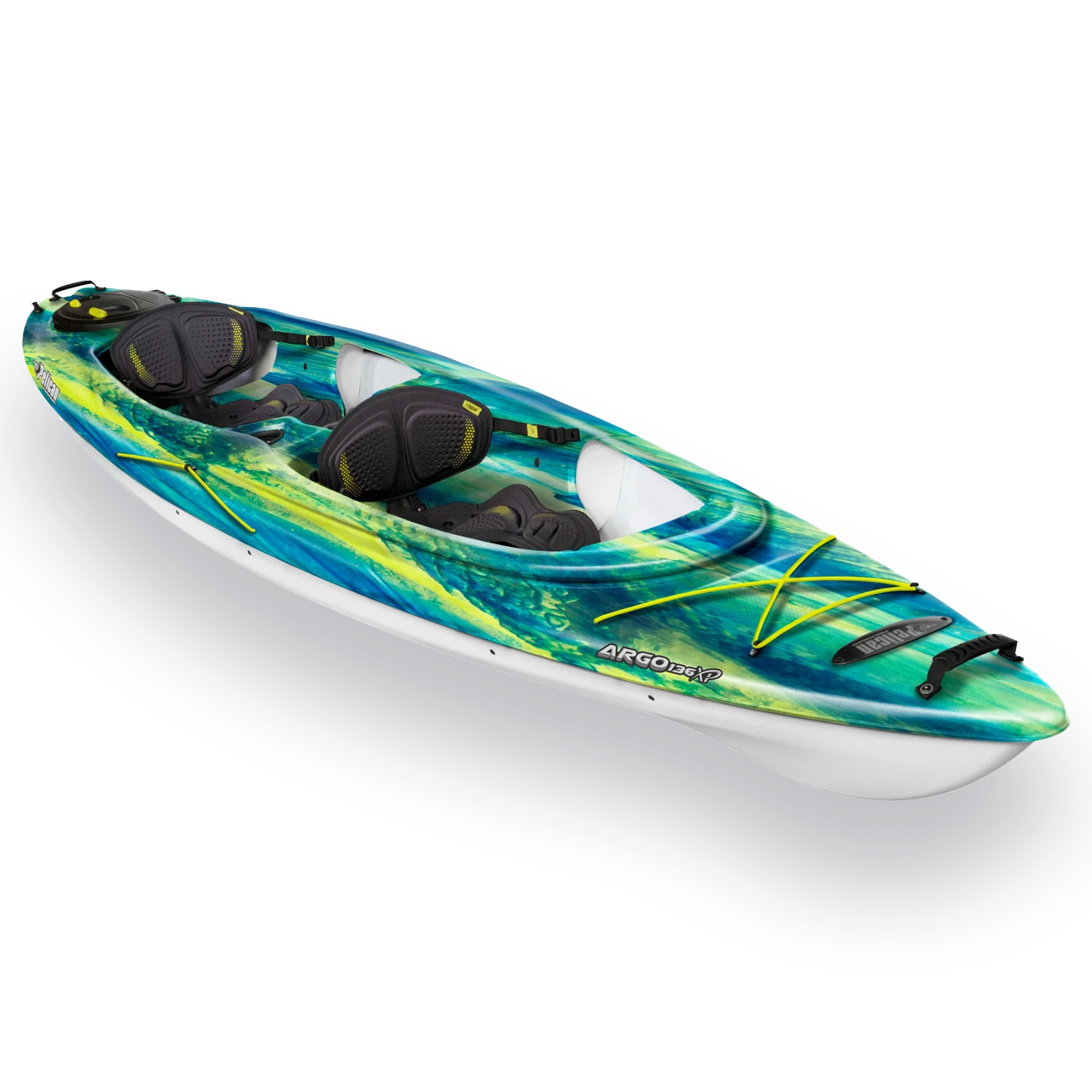 Argo 136XP Tandem | Kayak Pelican Kayaks Argo 136XP Tandem | Kayak -Western Canoe Kayak KCP14P109 ISO 50129 39749.1700262379