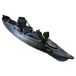 Sportsman BigWater E-PDL 132 | Kayak -Western Canoe Kayak OldTown SportsmanBigWaterEPDLPlus132 2023 Steel PropUp Angle 04218.1756502176