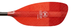Werner Paddles Powerhouse 4-Piece Breakdown -Western Canoe Kayak Power House Blade Red 91344.1617397983