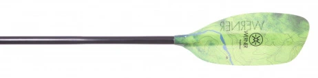 Powerhouse 1pc Straight Shaft Werner Paddles Powerhouse 1pc Straight Shaft -Western Canoe Kayak Powerhouse Topo Eagle Falls Blade 41387.1587410230