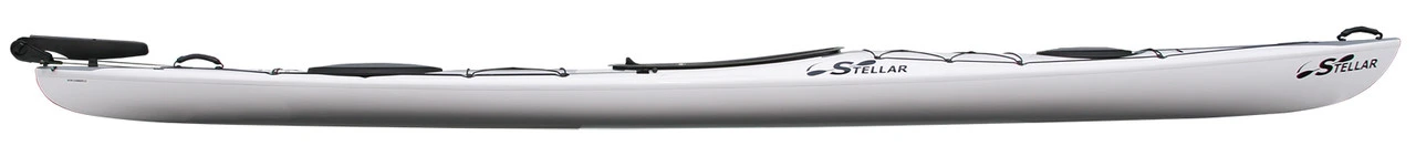 S18 Advantage Touring | Kayak Stellar S18 Advantage Touring | Kayak -Western Canoe Kayak S18 White Stripe Combo side 16979.1687992609