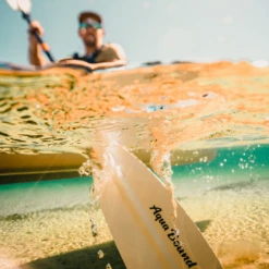 Sting Ray Hybrid 2pc Posi-Lok 12 Sting Ray Hybrid 2pc Posi-Lok -Western Canoe Kayak Sting Ray Hybrid 2 piece Posi Lok White Lifestyle 2 77483.1682108920