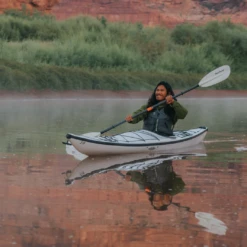 Sting Ray Hybrid 4-Piece With Posi-Lok Ferrule -Western Canoe Kayak Sting Ray Hybrid 4 piece Posi Lok White Lifestyle 1 07006.1682110124