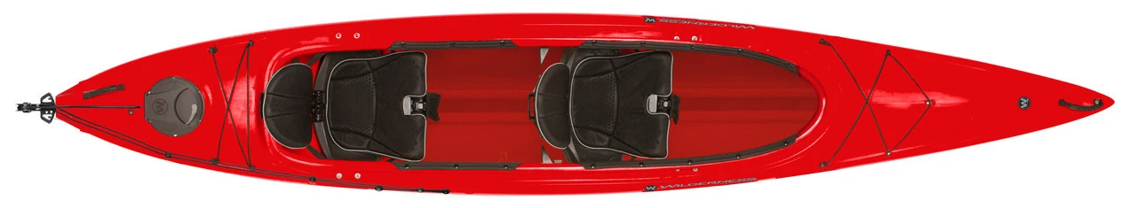 Wilderness Systems Pamlico 14.5T | Kayak -Western Canoe Kayak WS 14 15 Pamlico 145T Rudder Red Top Copy 48684.1613153033