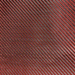 Carbon Aramid (Kevlar) Twill |Black-Red - 60"
