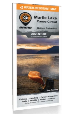 Murtle Lake - Wells Gray Provincial Park Map