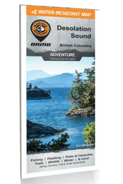 Desolation Sound Park Map