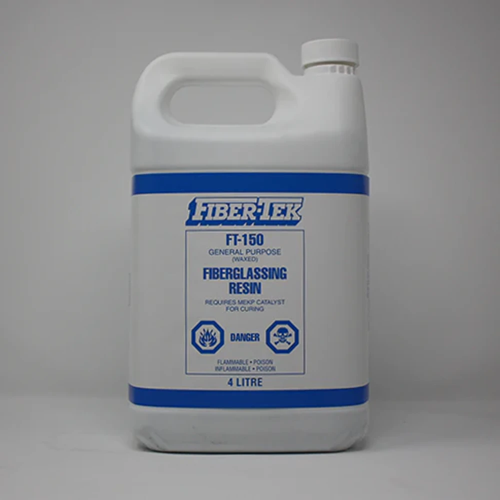 FT 150 Waxed GP Polyester Resin 4L FT 150 Waxed GP Polyester Resin 4L -Western Canoe Kayak fiberglass resin 4l 34038.1743539072