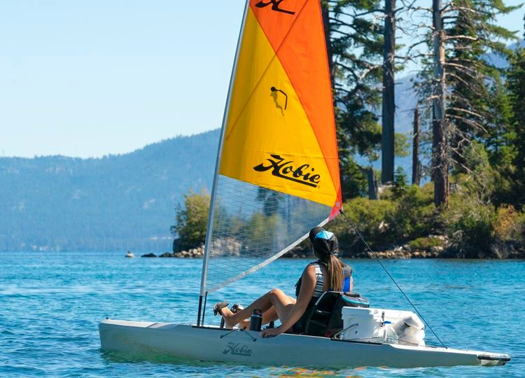 Sail Kit Papaya/Orange Hobie Sail Kit Papaya/Orange -Western Canoe Kayak sailkit gallery 1 09135.1721158280