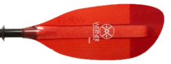 Werner Paddles Shuna 2 Piece FG Paddle -Western Canoe Kayak shuna red right face 68882.1721246635