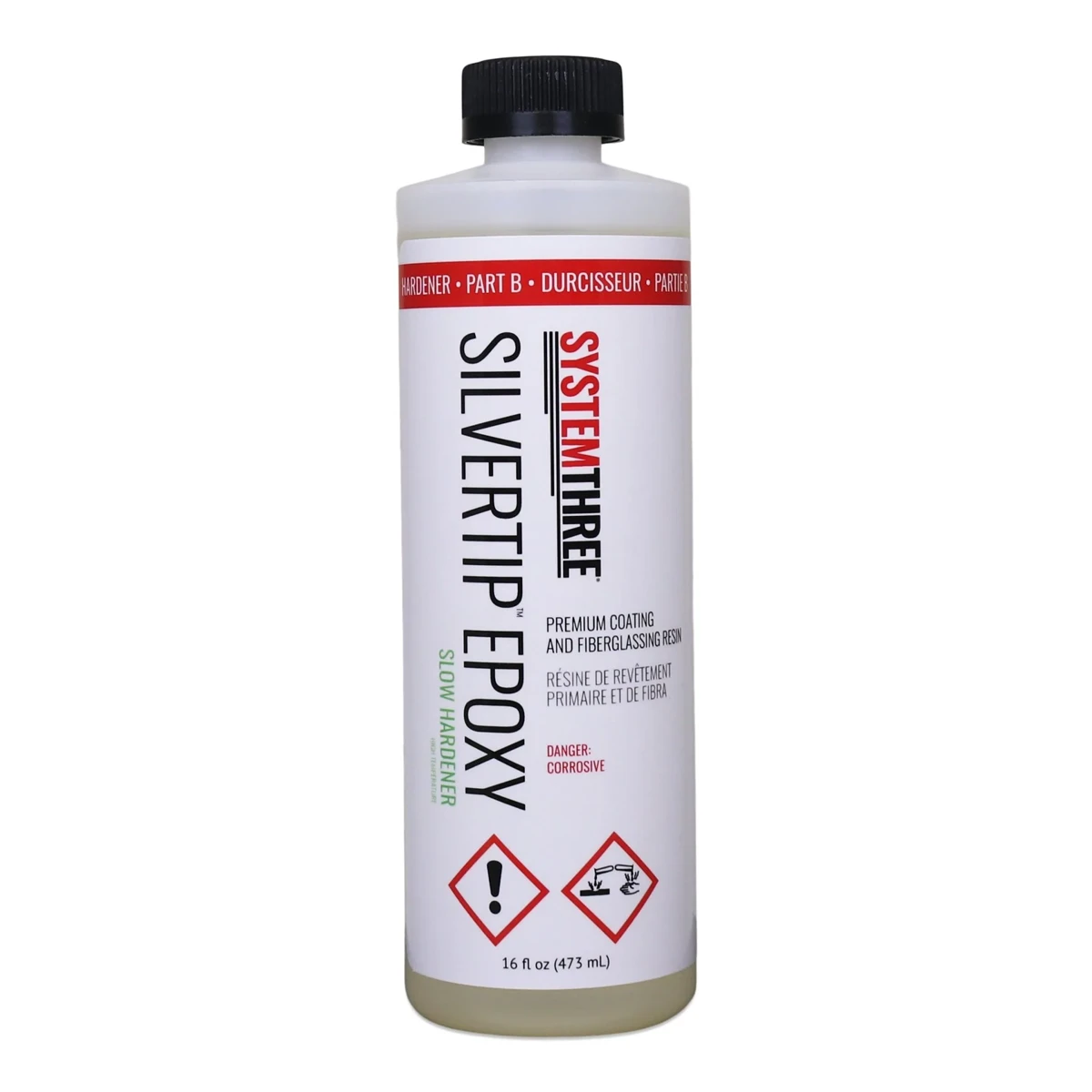 Silvertip Slow Hardener 473 ml (1 pt) Silvertip Slow Hardener 473 Ml (1 Pt) -Western Canoe Kayak silvertip slow hardener 74651.1743463036