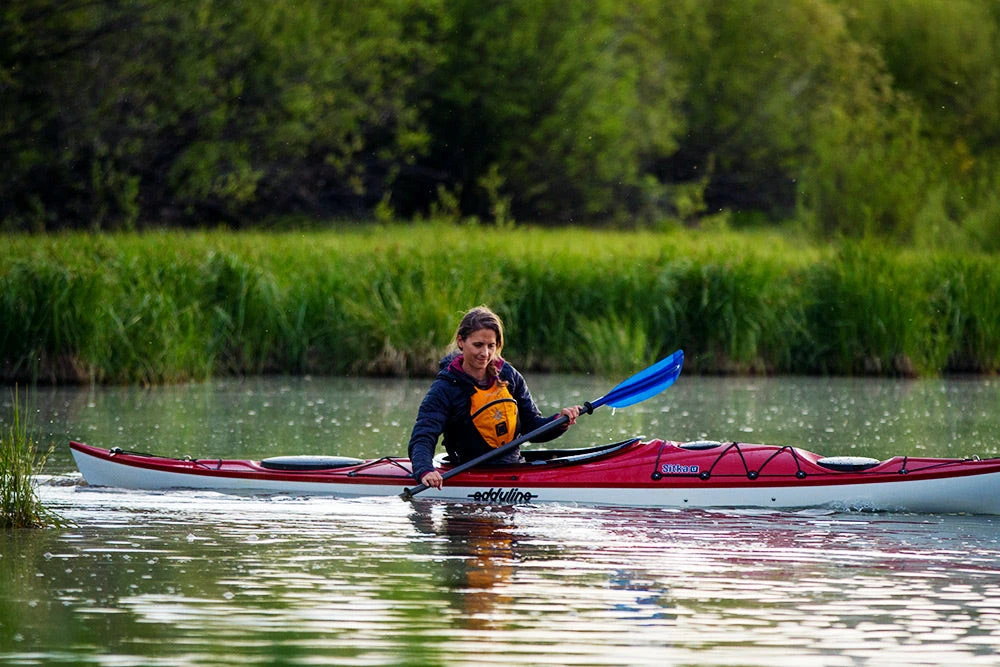 Sitka LT Sitka LT -Western Canoe Kayak sitka lt lightweight touring kayak red lifestyle
