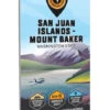 BRMB San Juan Islands - Mount Baker Waterproof Map -Western Canoe Kayak wawa san juan 75991.1705525822