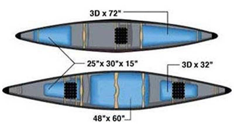 Float Bag 3D x 32 Float Bag 3D X 32 -Western Canoe Kayak wenonah wenonah float bags 52135.1587498959