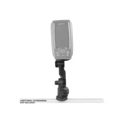 YakAttack Fish Finder Mount W/LockNLoad Mounting System, Round Plate, 4” Ext